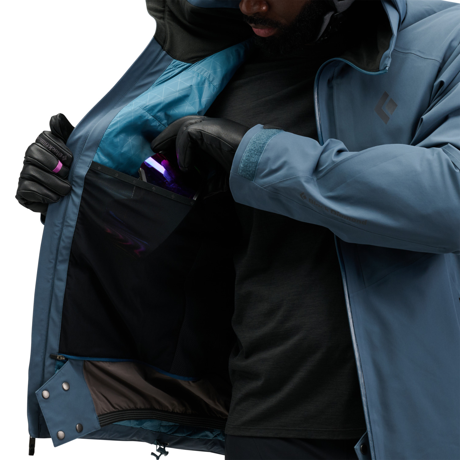 Black Diamond|Recon Insulated Shell 男款防水滑雪外套